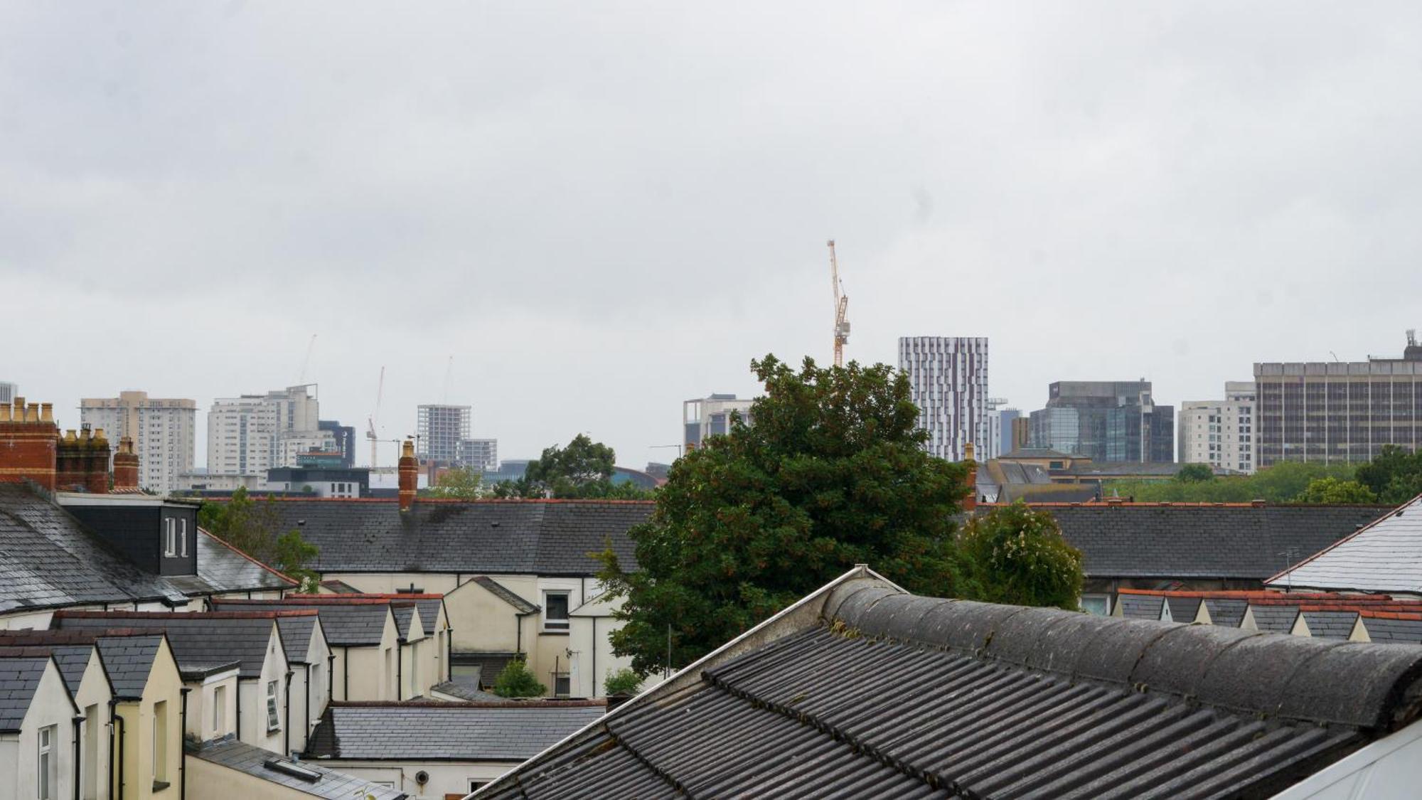 Modern Apartments Near Cardiff City Centre Exteriör bild